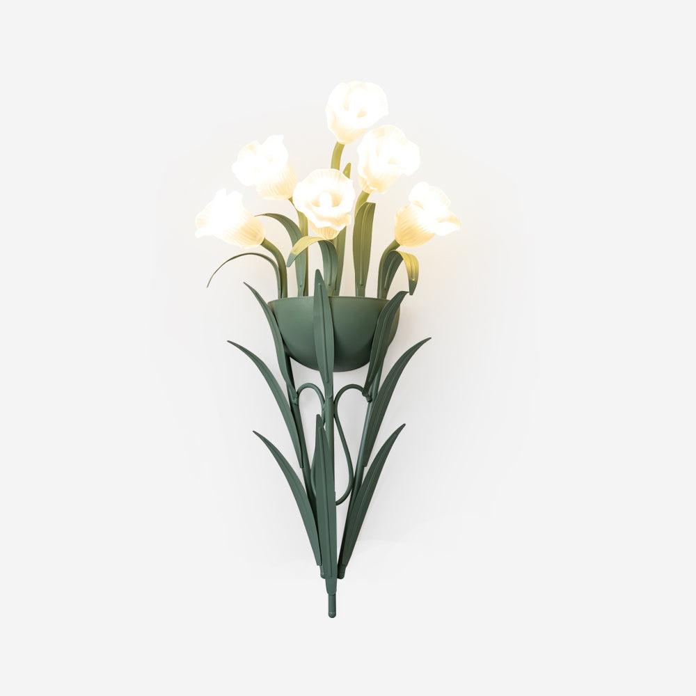 Lunafleur Lily Wall Lamp-Neutral Decor