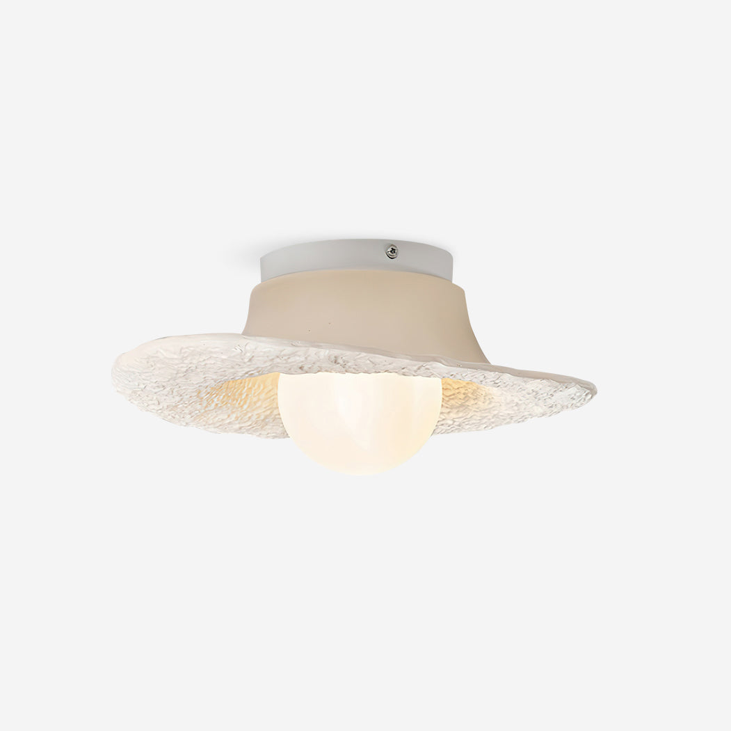 Nivra Hat Ceiling Light-Neutral Decor