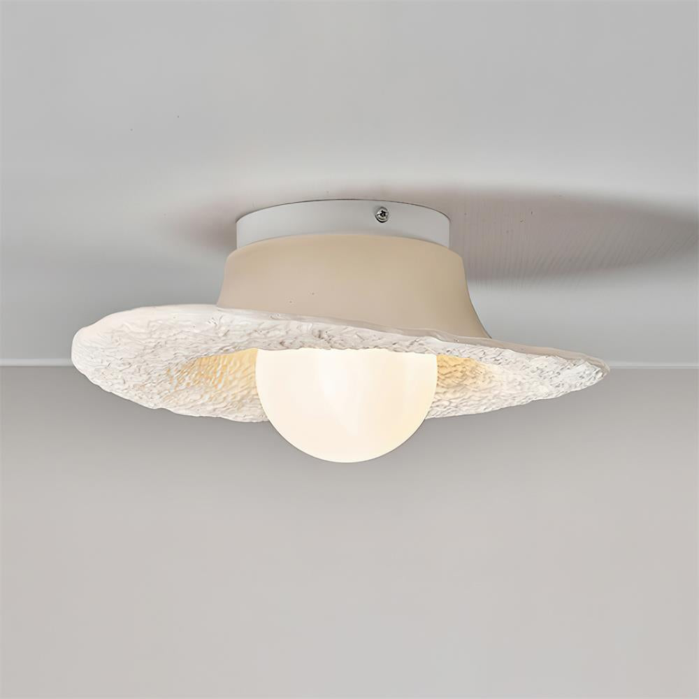 Nivra Hat Ceiling Light-Neutral Decor
