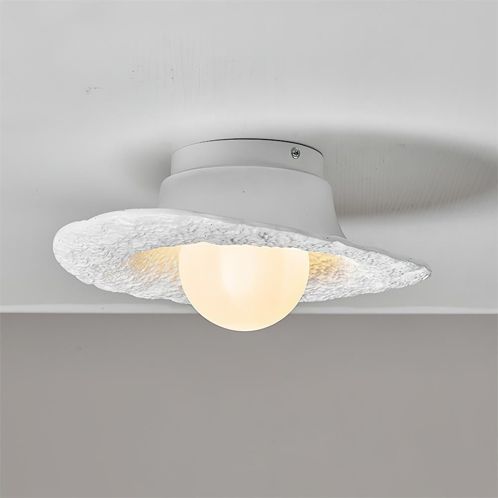 Nivra Hat Ceiling Light-Neutral Decor