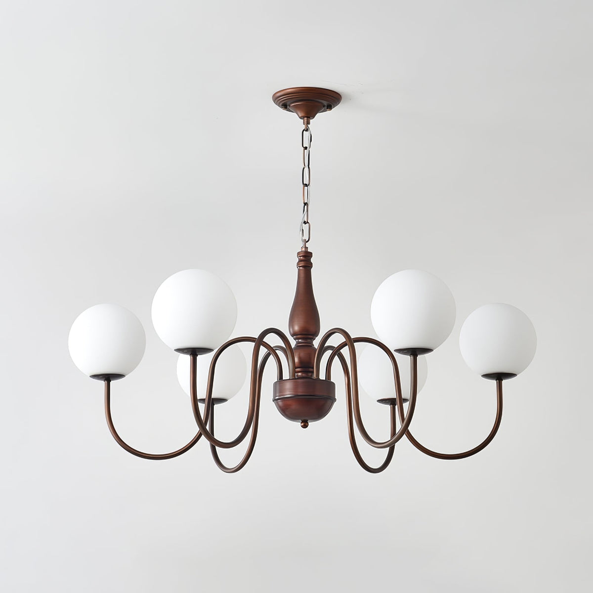 Lauraira Lustre Cuivre Verre