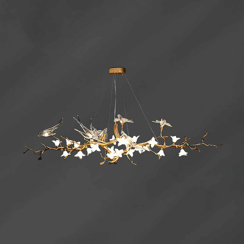 Elmscombe Lustre Floral Sculptural À Oiseaux – vue 17