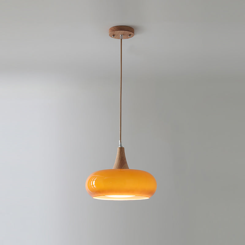 Charlotte Suspension Bois 1/2/3 Lampes