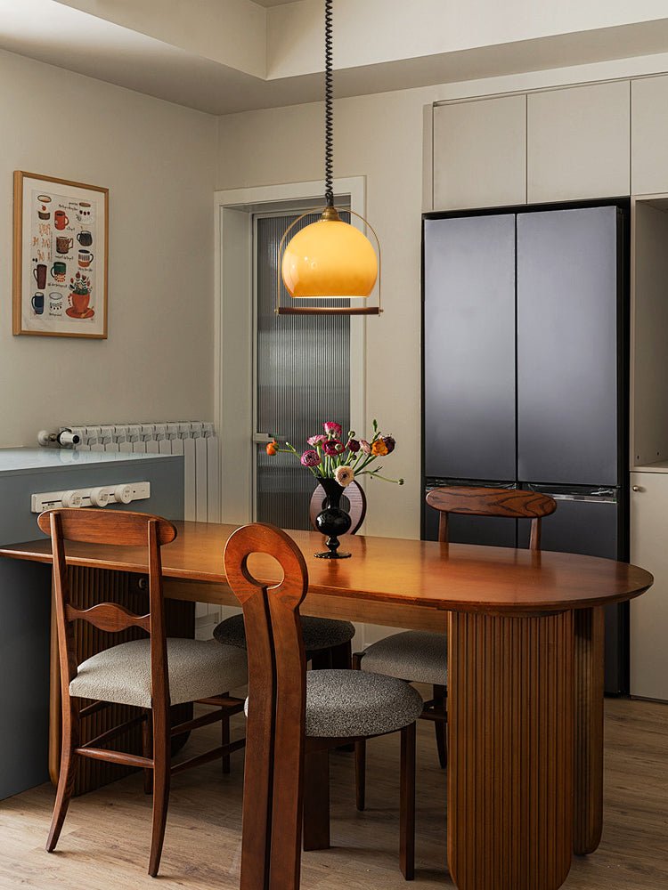 Halcyon Suspension en Bois Moderne Minimaliste