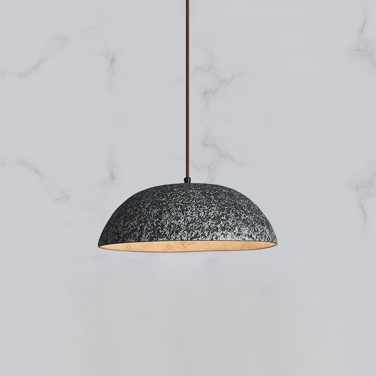 Oreliare Lampe à suspension vintage en bois