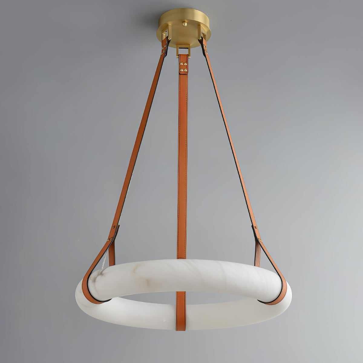 Erzorila Suspension Circulaire en Albâtre