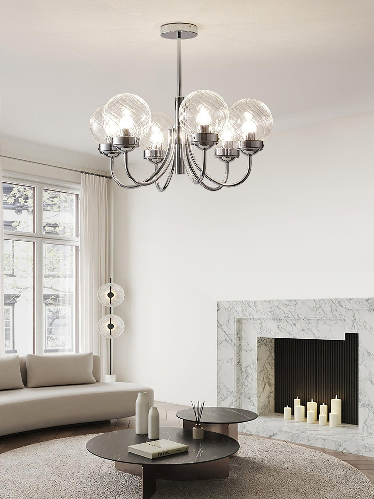 Viressa Élégance Nordic Verre Lustre