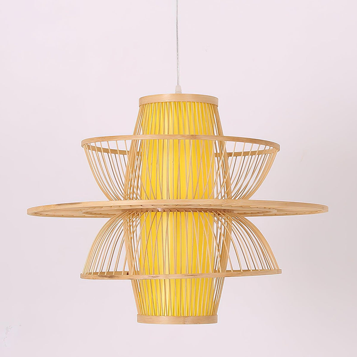 Melane Lampe Suspension en Bambou Sigyn Fait Main