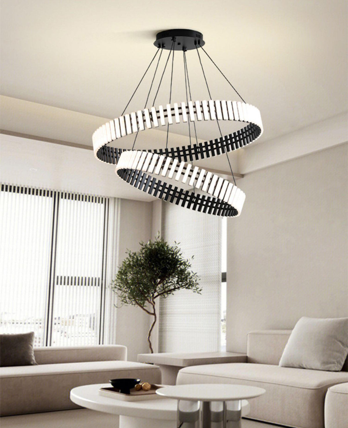 Rivo Lustre Moderne en Métal