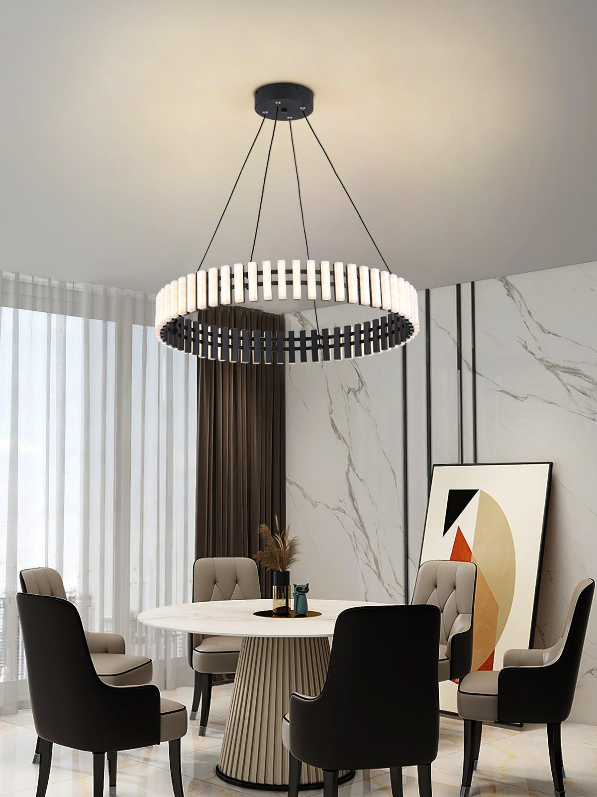 Rivo Lustre Moderne en Métal