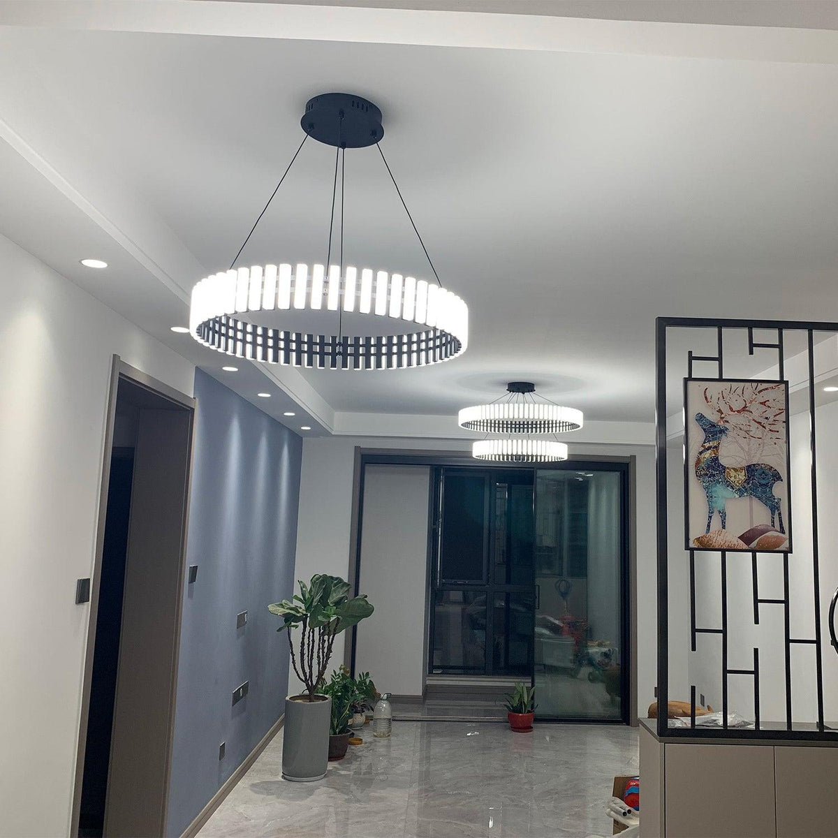 Rivo Lustre Moderne en Métal