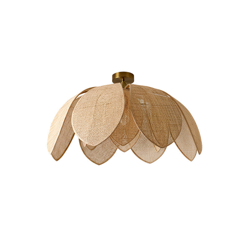Lifestyle image of the Hanove Ceiling Light in a bohemian-inspired space.