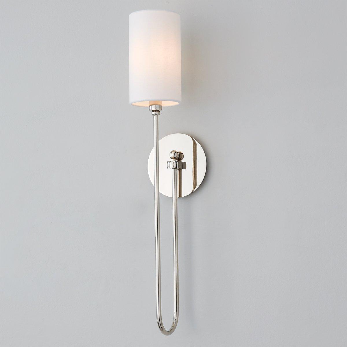 Syvineth Applique Murale Laiton Tissu Minimaliste Moderne
