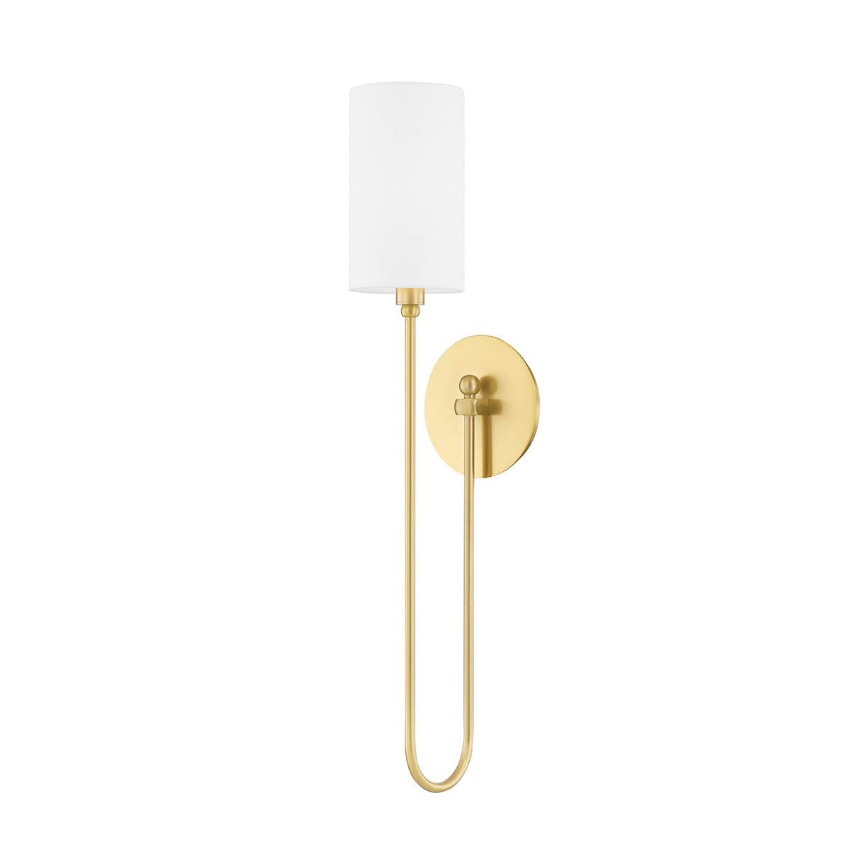 Syvineth Applique Murale Laiton Tissu Minimaliste Moderne