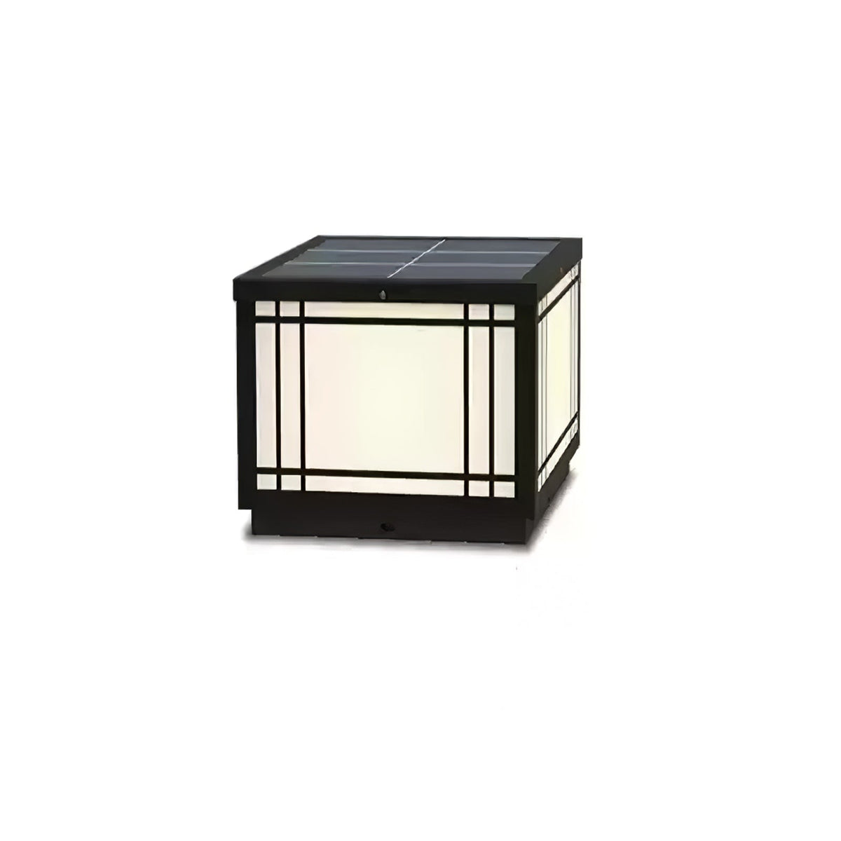 Harrison Lampe Solaire Cube Classique Premium Extérieure