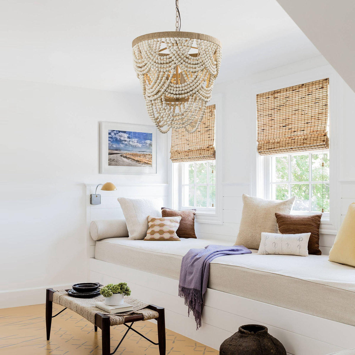 Alshaila Lustre Postmoderne Ee Luxe Bois Métal