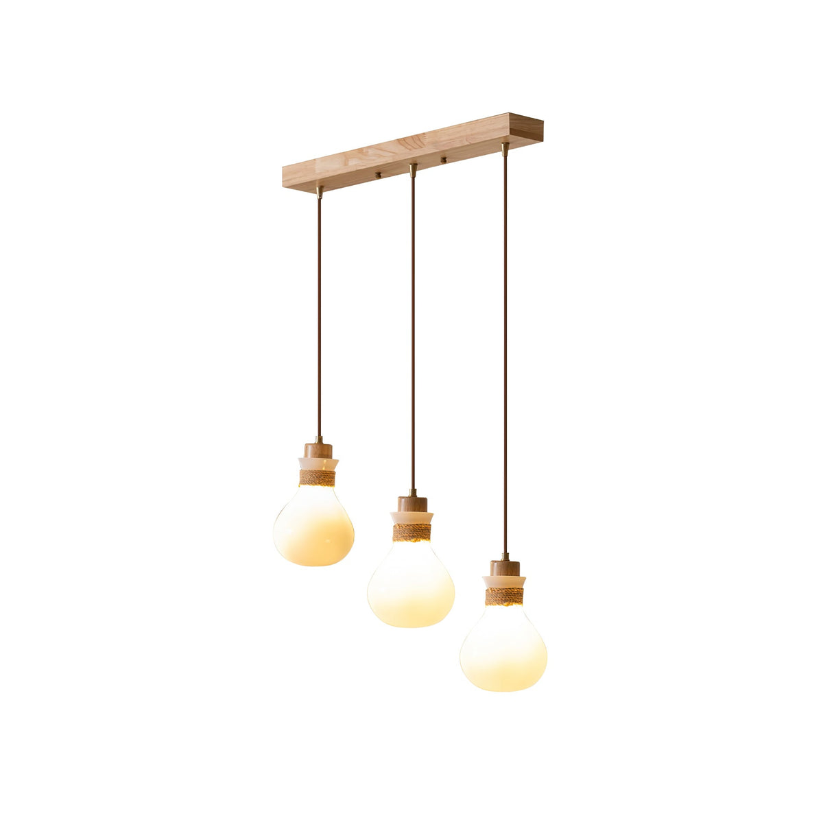 Votheor Suspension Moderne Unique Corde Verre