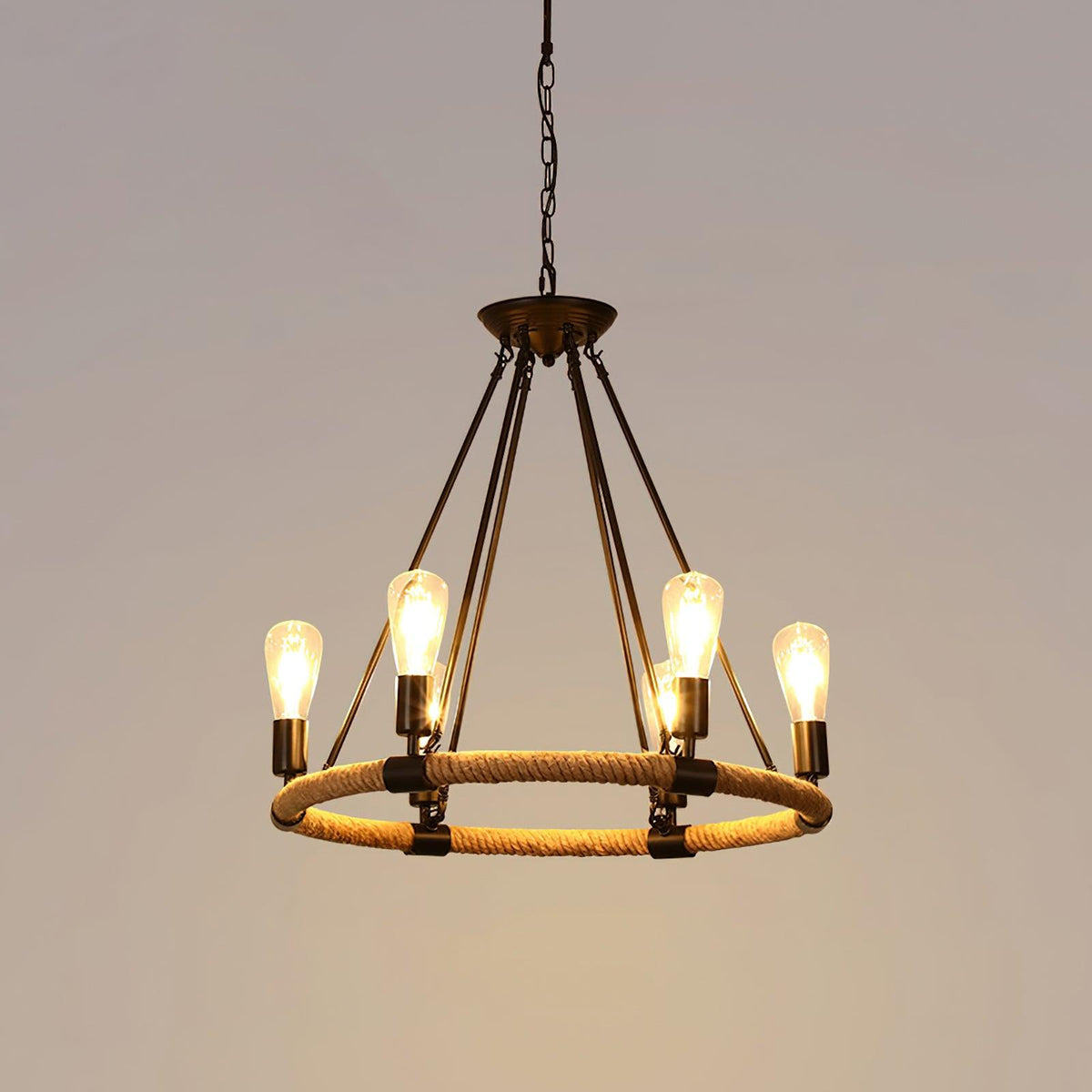 Sorenesa Lustre Hemp Rope Industrial Round