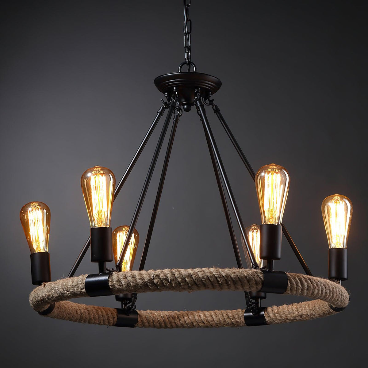 Sorenesa Lustre Hemp Rope Industrial Round