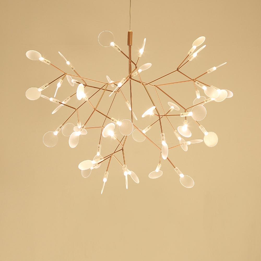 Celaria Lustre Rose Gold Firefly LED Branch