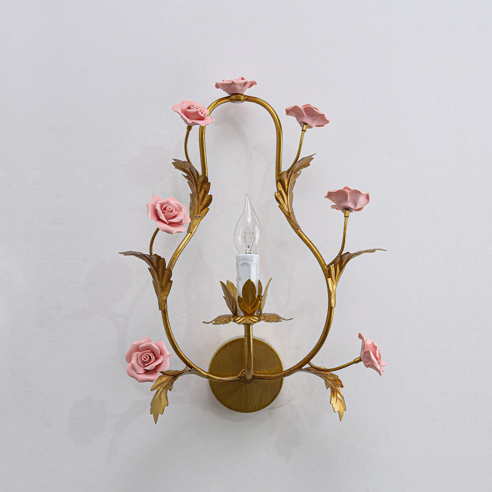 Orvara Applique Murale Créativité Céramique Florale