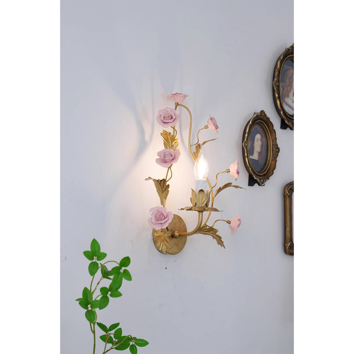 Orvara Applique Murale Créativité Céramique Florale