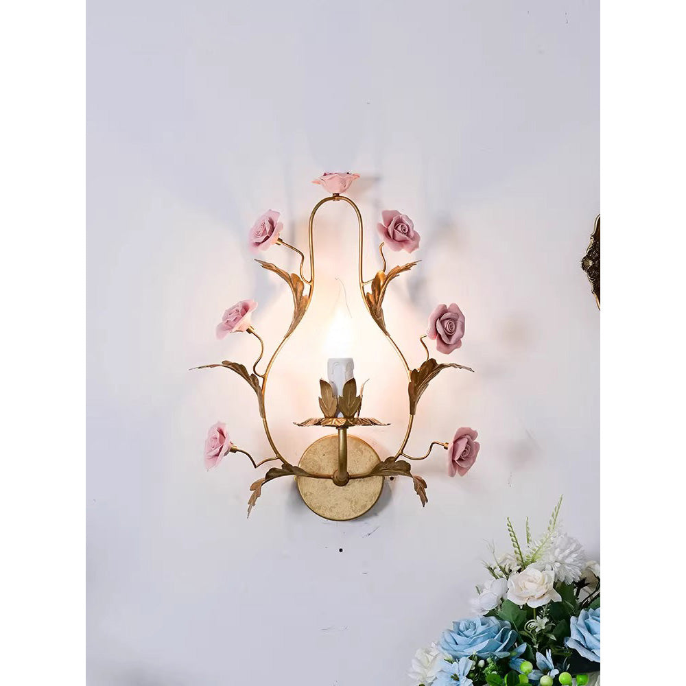 Orvara Applique Murale Créativité Céramique Florale