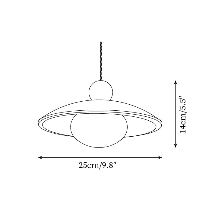 Travaro Travertine Pendant Light with Wooden Accent-Neutral Decor