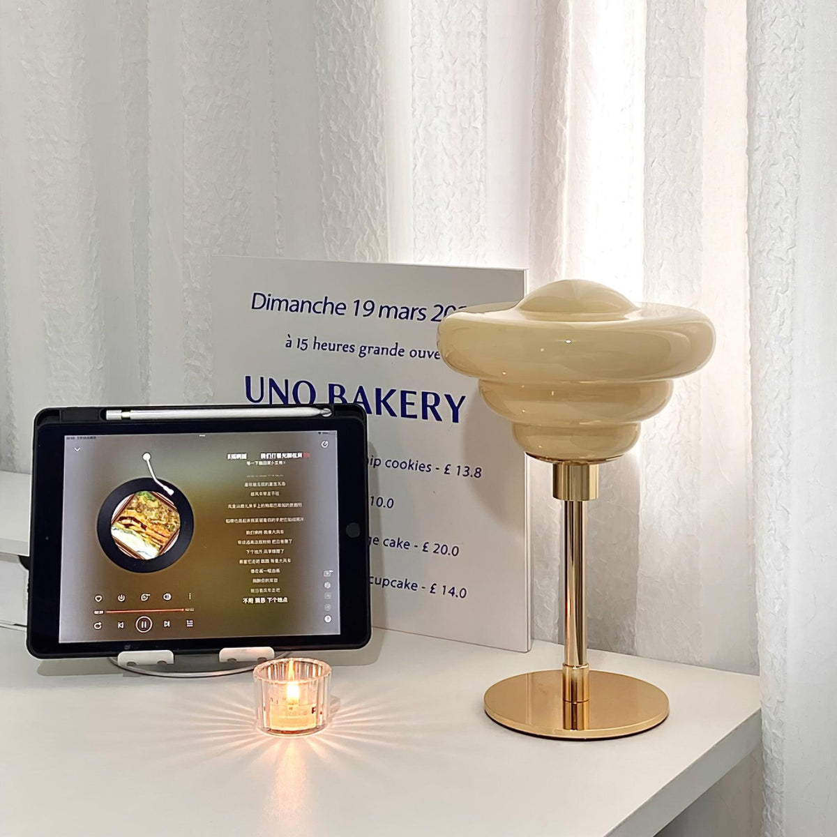 Oreloaine Lampe de Table
