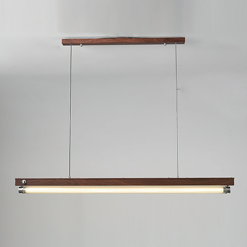 Detail of the adjustable suspension cables for the Hiromi Chandelier.
