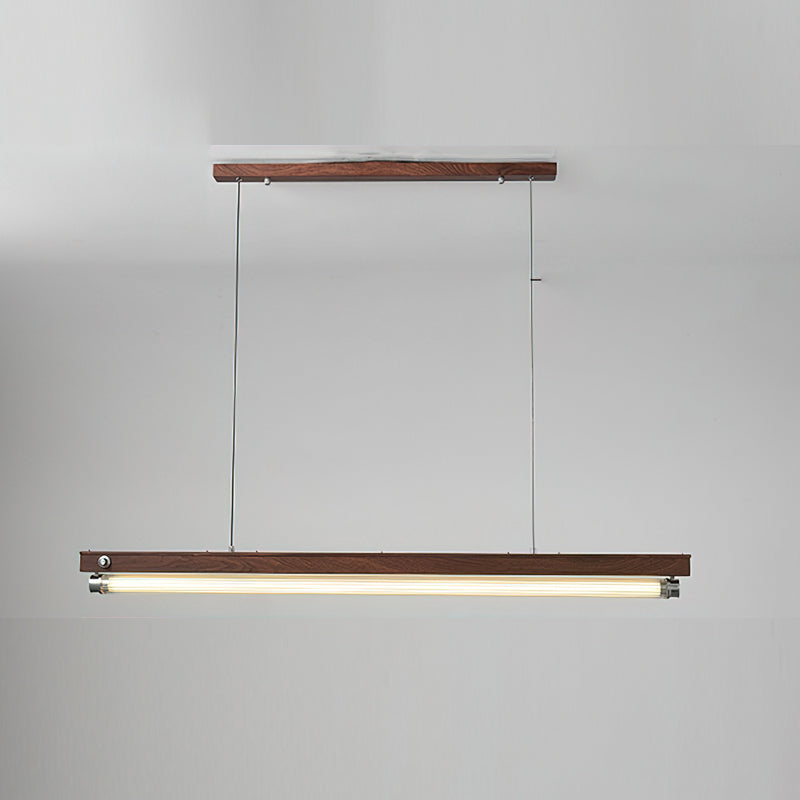 Lifestyle image featuring the Hiromi Chandelier in a contemporary office setting.