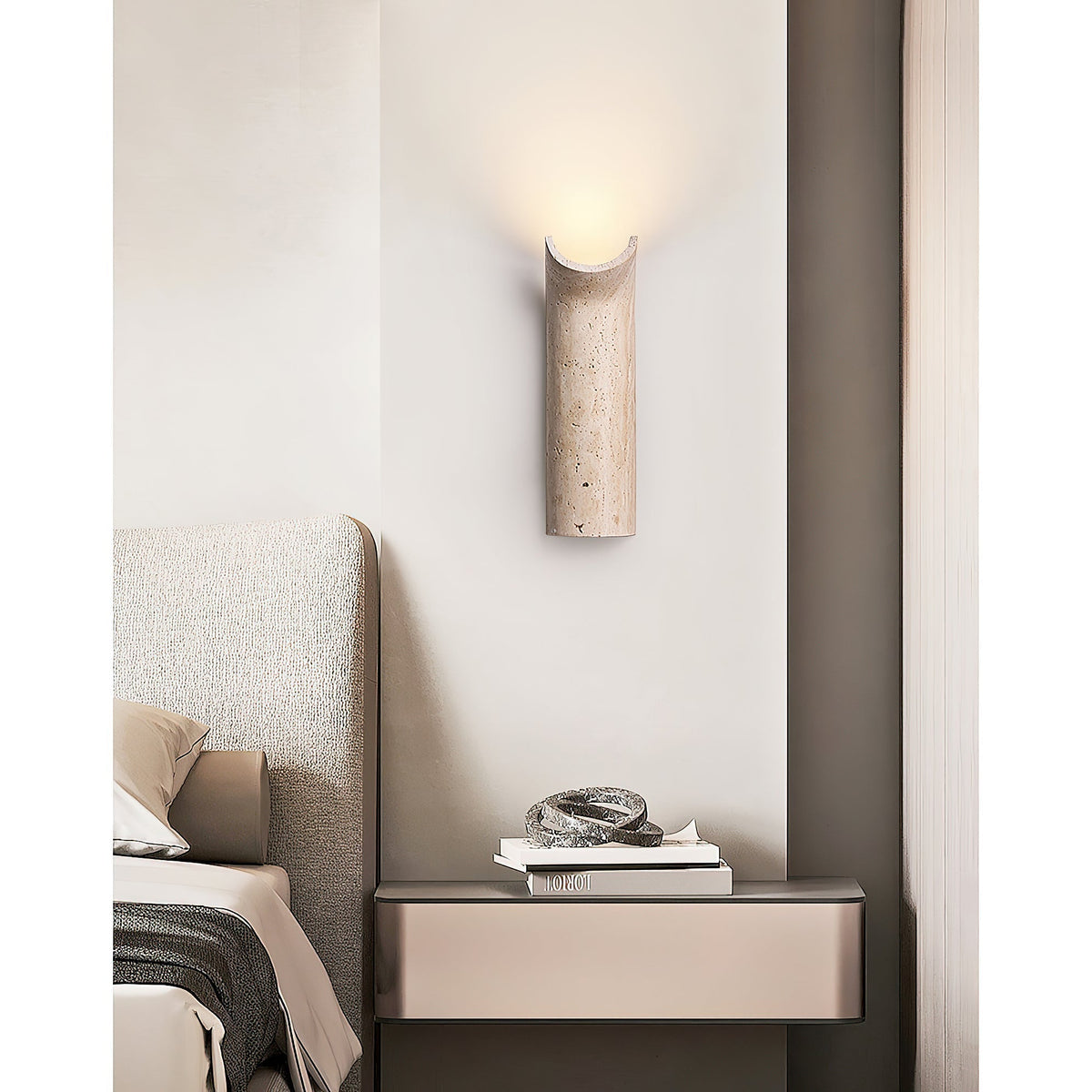 Cusolion Applique Murale Moderne Minimaliste Travertin
