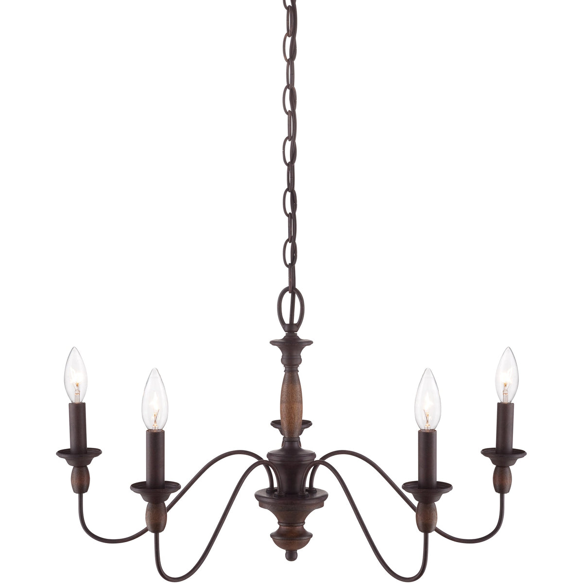 Cutheus Lustre Vintage Industriel Bois Métal