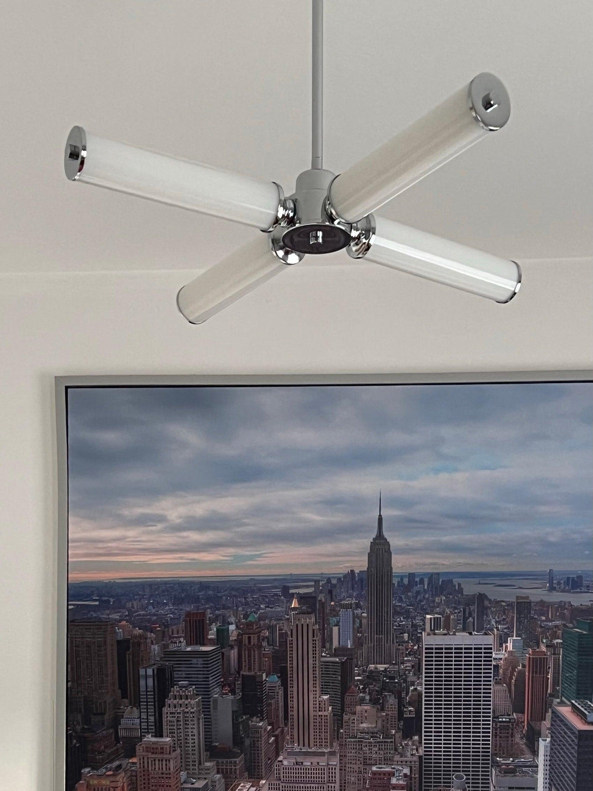 Salara Moderne Minimaliste LED Verre Lustre