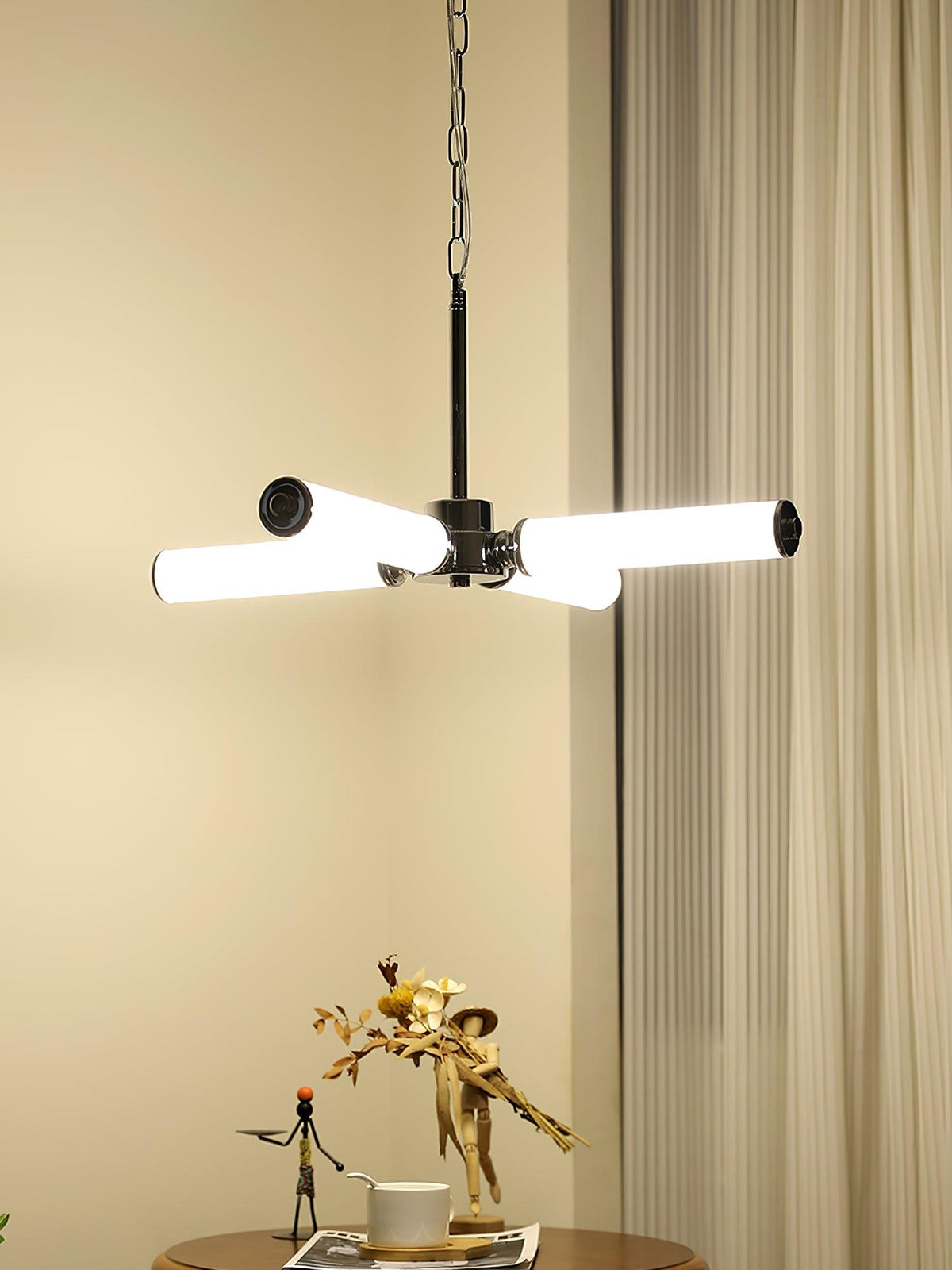Salara Moderne Minimaliste LED Verre Lustre