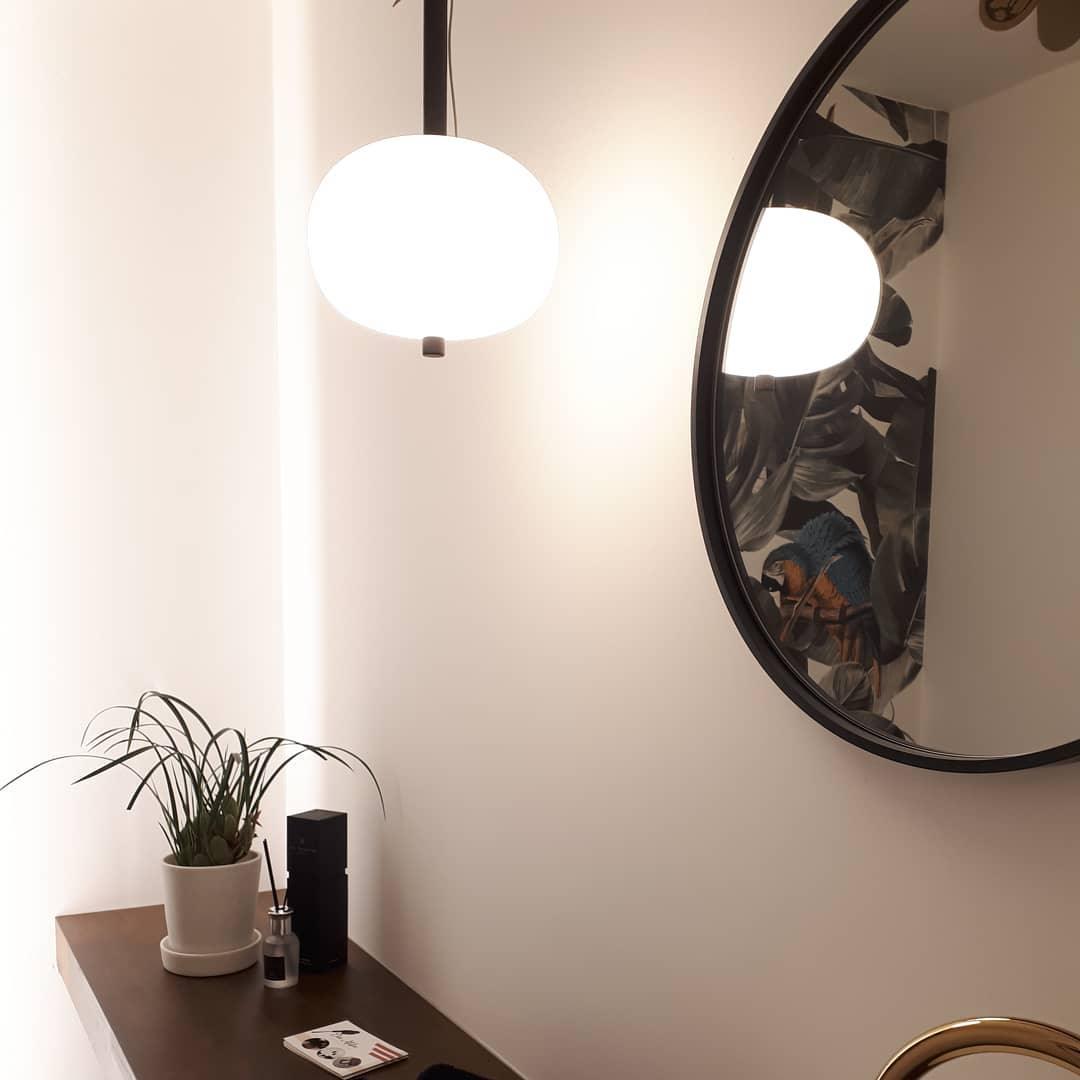 Duality Suspension en Verre Moderne