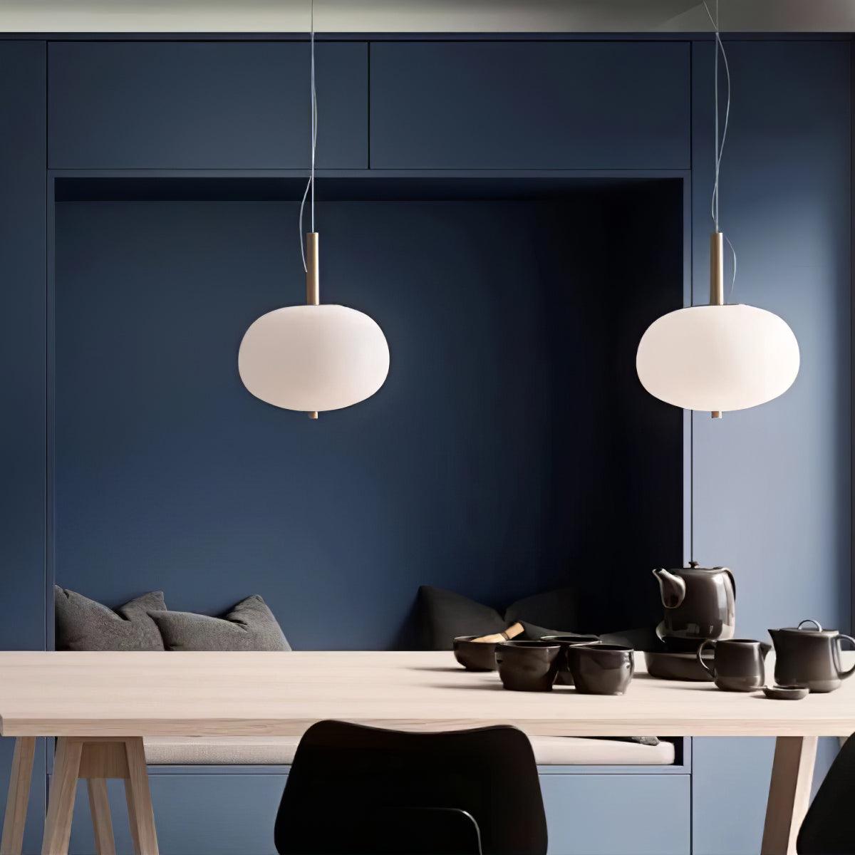 Duality Suspension en Verre Moderne