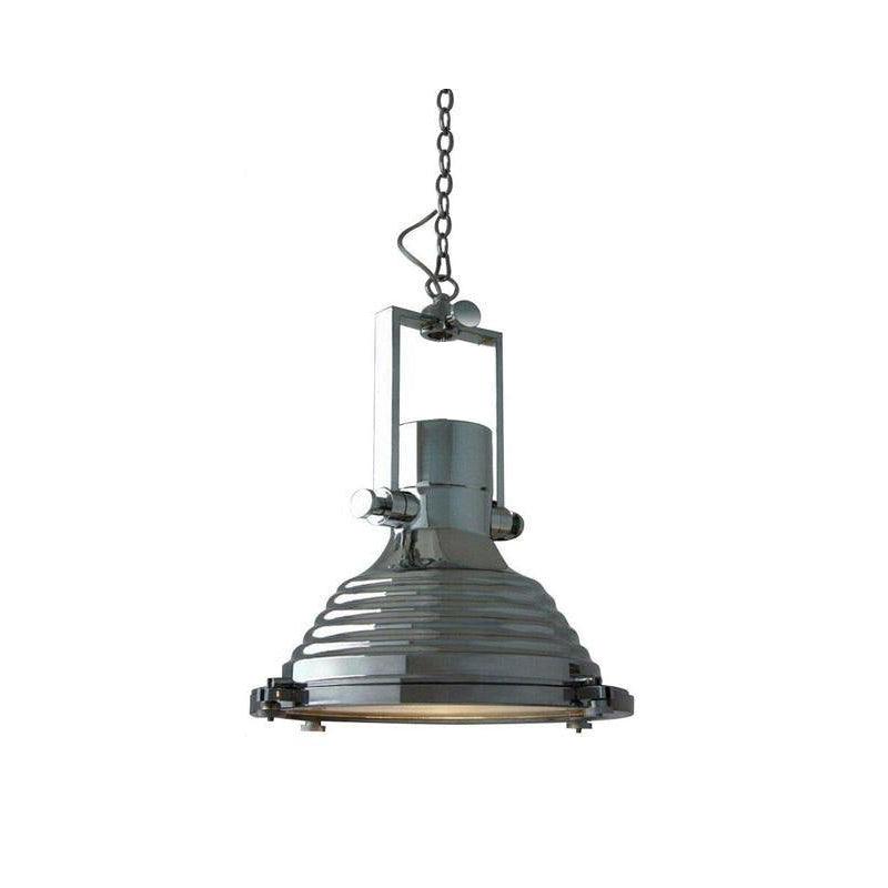 Alvora Lampe Suspendue en Laiton Industrielle