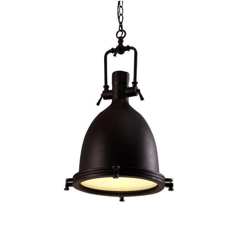 Alvora Lampe Suspendue en Laiton Industrielle
