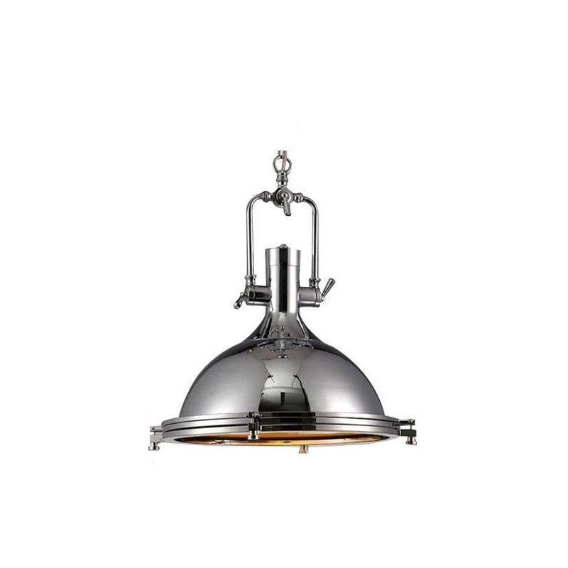 Alvora Lampe Suspendue en Laiton Industrielle