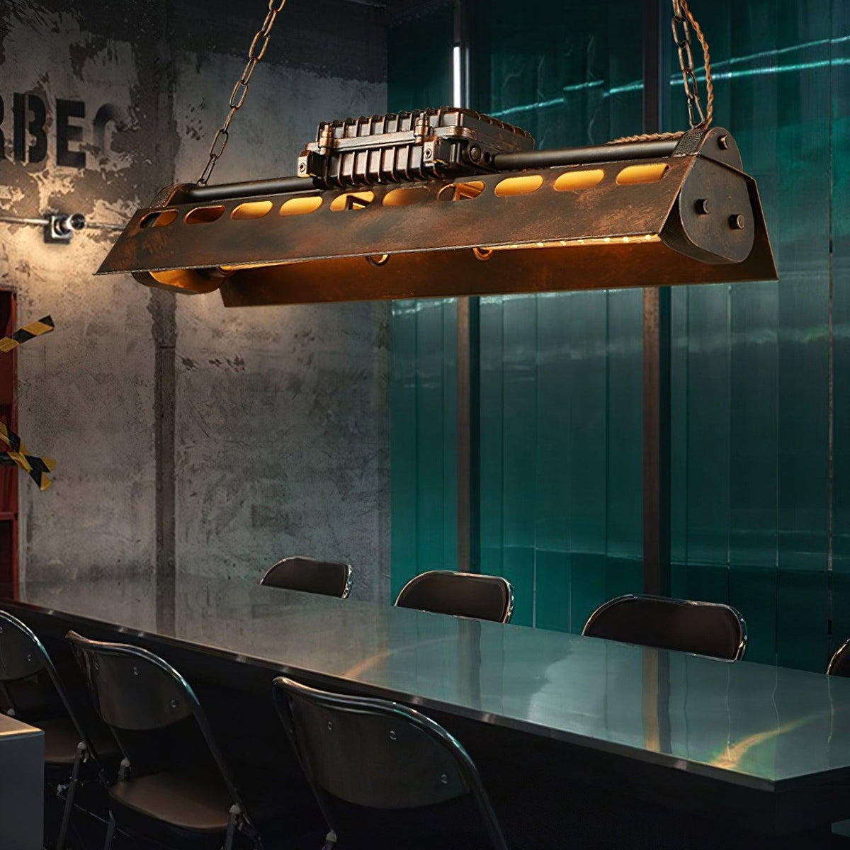Noah Lustre Industriel Steampunk