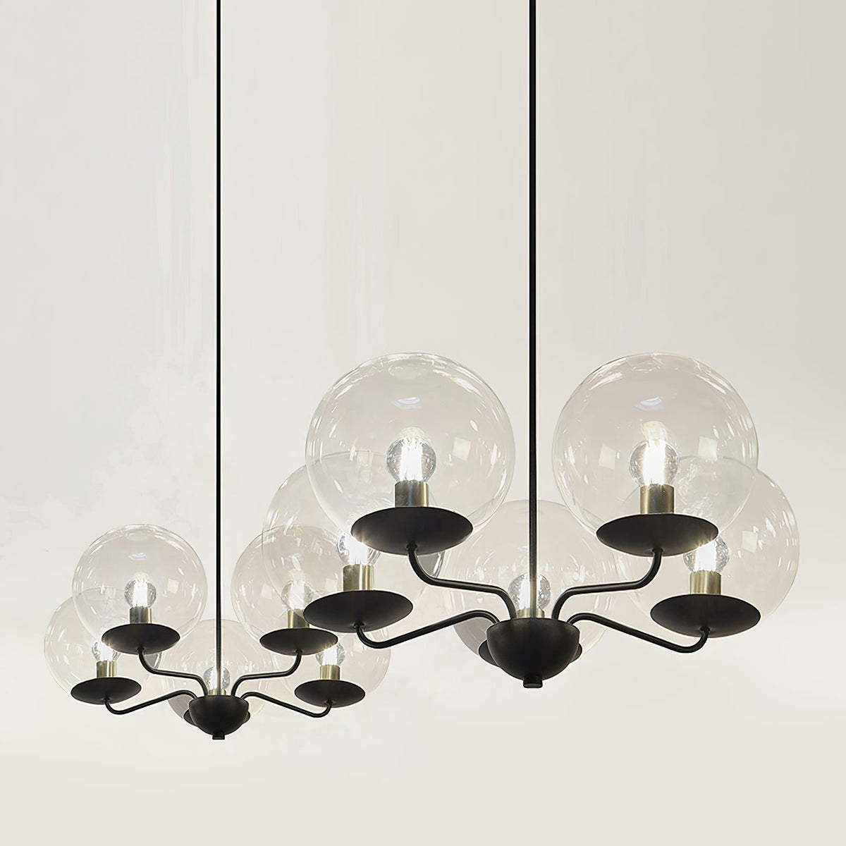 Calaeor Lustre Verre Métal Élégance Premium