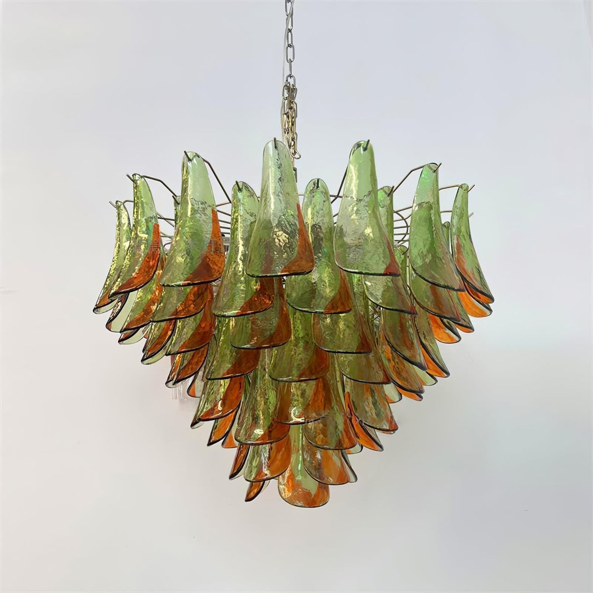 Selelle Lustre en Verre Murano Pétale Élégant