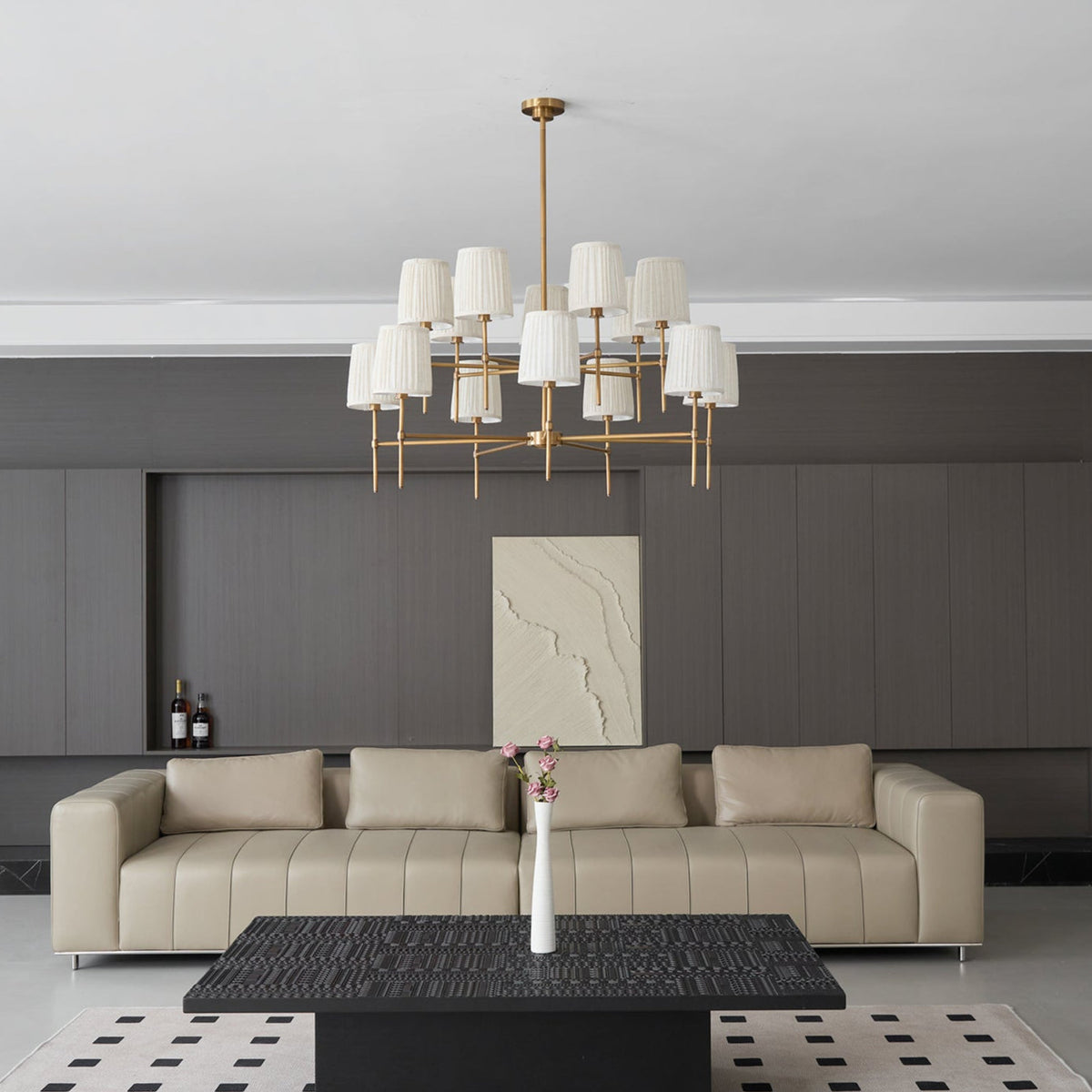 Erthaos Lustre Métal Tissu Élégance Premium