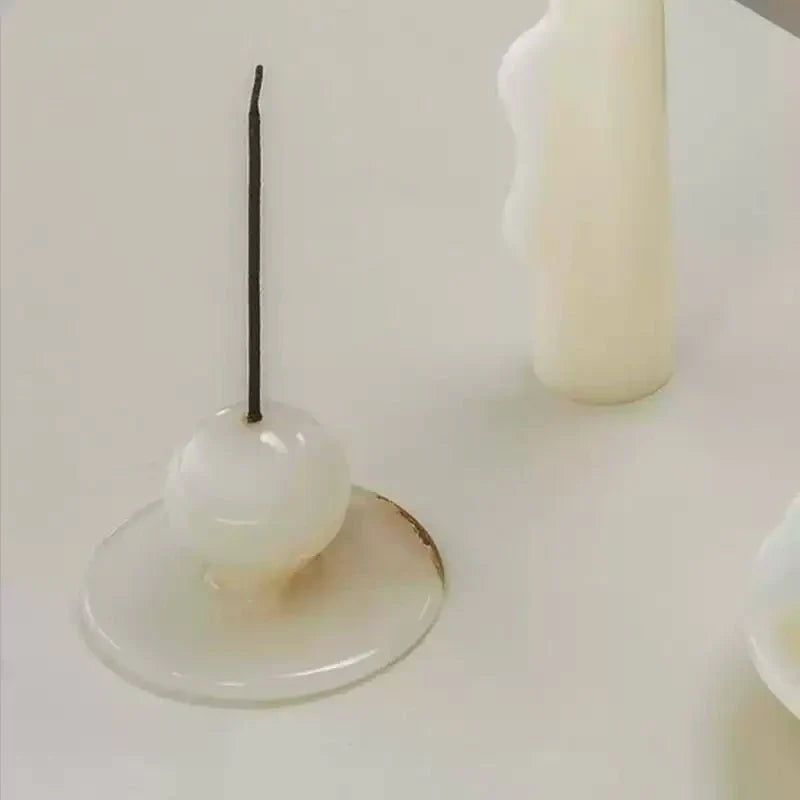 Jade Incense Holder-Neutral Decor