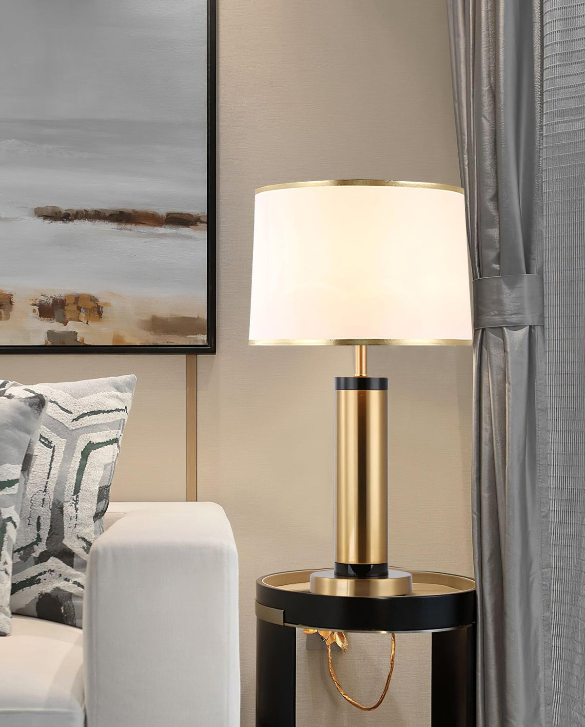 Cur Moderne Lampe de Table