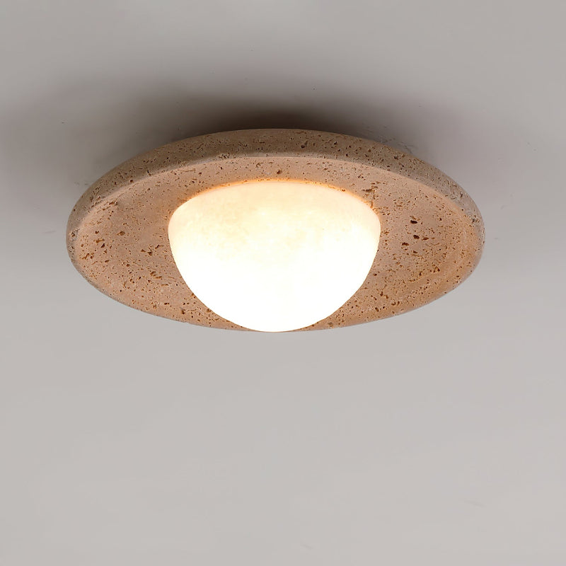Jenny Ceiling Light in a bedroom, providing soft overhead lighting.