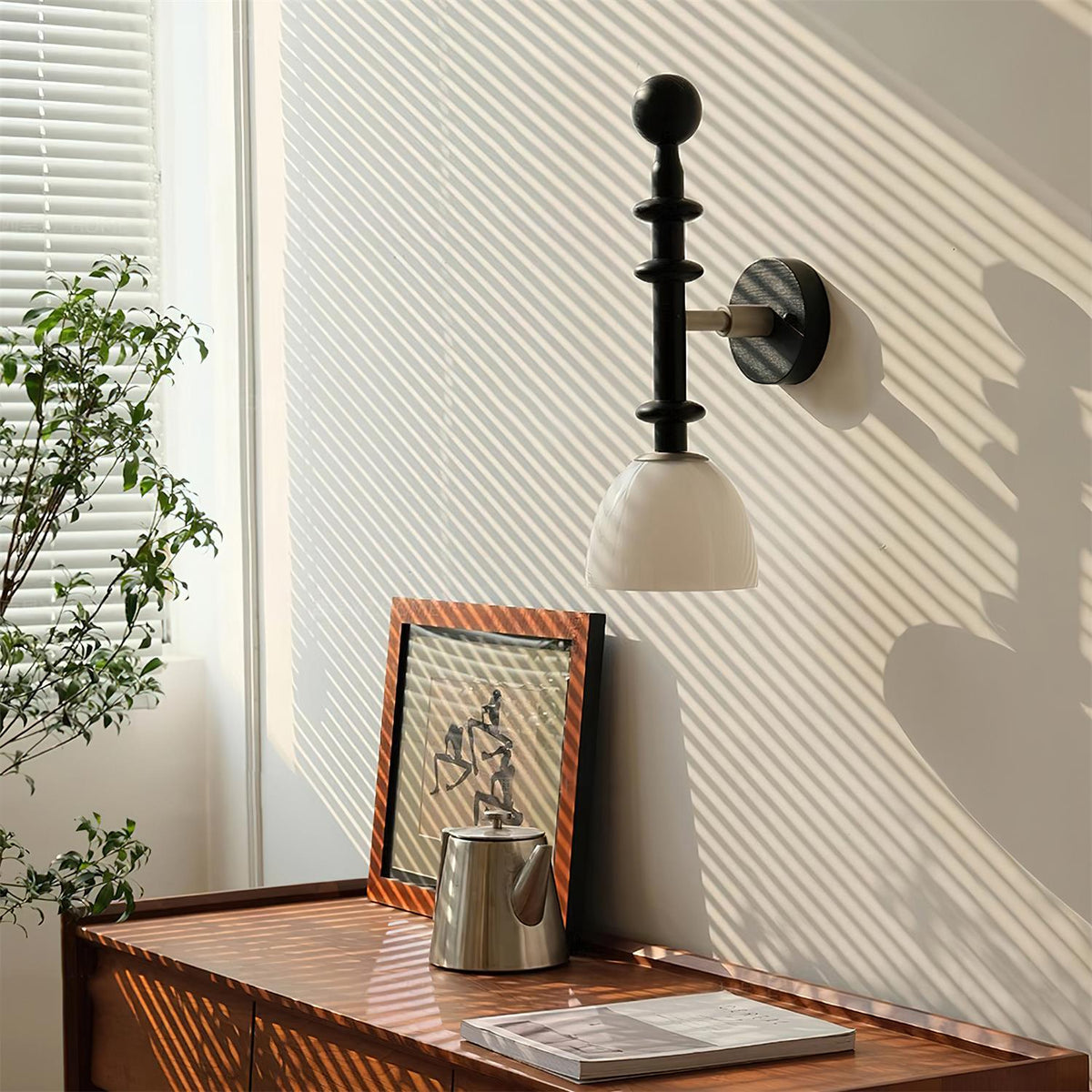 Aldorelia Applique Murale en Bois Moderne