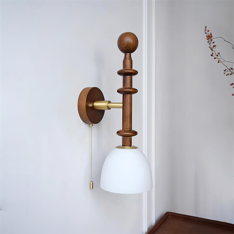 Aldorelia Applique Murale en Bois Moderne