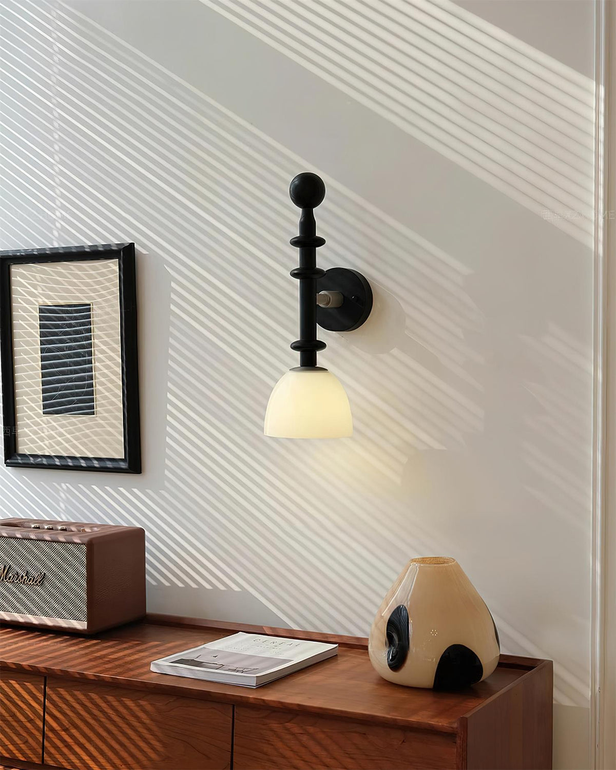 Aldorelia Applique Murale en Bois Moderne